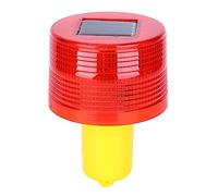 Voyant D'avertissement d'urgence Solaire à LED pour Bateau de Route, Matière Plastique Durable, Clignotant Automatique, Lumière Rouge pour la sécurité, adapté au Bateau de Route