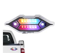 Voyant D'avertissement Solaire De Voiture - Lampe LED Étanche Rechargeable, Simulation De Flash De Protection, Dispositif De Sécurité De Véhicule De Nuit, Installation Universelle Facile, Protection T