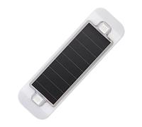 Voyant d'avertissement solaire pour voiture - Fausse alarme de voiture à énergie solaire | Avertissement factice simulé par lumière LED | Lampe de sécurité clignotante LED antivol pour système d'alarm