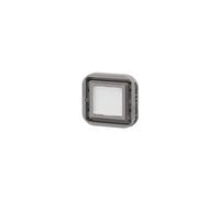 Voyant de balisage et de signalisation à LEDs étanche Plexo IP55 puissance 0,2W ou 1W enjoliveur finition gris et blanc - 069583L - Legrand