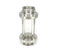 voyant de niveau de liquide, Tube de 38 mm diamètre extérieur, bride Tri Clamp, virole 1,5 po, raccord 50, en acier inoxydable 304, voyant débit