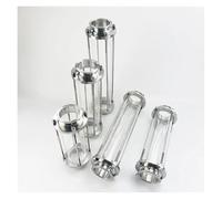 voyant de niveau de liquide, Visière de débit sanitaire à pince longue 2,5" 63 mm, dioptrie for brassage maison, hauteur 365