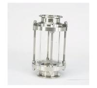 voyant de niveau de liquide, Voyant de débit à triple pince 3" 76 mm, dioptrie for produits laitiers et brassicoles maison, raccord en acier inoxydable 304, diamètre extérieur 91