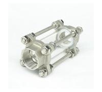 voyant de niveau de liquide, Voyant de débit dioptrique en acier inoxydable SUS304 femelle BSPT 1-1/4" 85 PSI