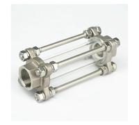 voyant de niveau de liquide, Voyant de débit dioptrique en acier inoxydable SUS304 femelle BSPT 3/4" 85 PSI