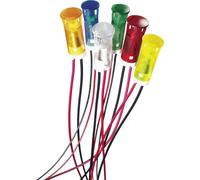 Voyant de signalisation LED APEM QS63XXR12 rouge 12 V/DC 20 mA