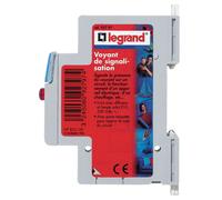 Voyant de signalisation LED LEGRAND 1 module rouge