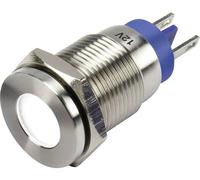 Voyant de signalisation LED TRU COMPONENTS 1302139 blanc 12 V/DC 1 pc(s)
