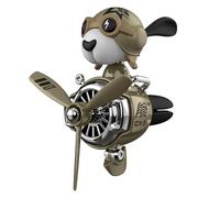 Voyant diffuseur de véhicule - Figurine de chien de dessin animé de dessin animé | Jouet de parfum de chariot rotatif, désodorisant de décoration de ventilation Ai