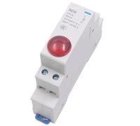 Voyant indicateur ND9 rouge/vert AC/DC 24 V/220 V, montage sur rail DIN(Green,AC DC 24V)