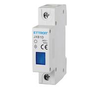 Voyant LED lumière Bleue 230V 1 Module DIN Ettroit JXB1D-19