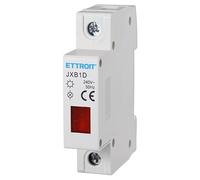Voyant LED Rouge 230V 1 Module DIN Ettroit JXB1D-16