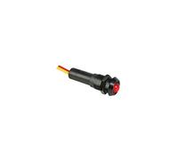 Velleman Voyant LED rouge clignotant 12 V - Boîtier noir