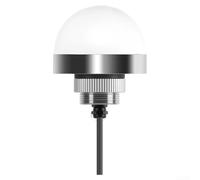 Voyant lumineux hémisphérique LED tricolore étanche 24 V pour équipements d'automatisation et applications de machines-outils (50 mm)