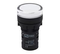 Voyant lumineux LED RS PRO Blanc 110 V c.a., Ø découpe 22mm, Montage panneau, IP65