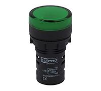Voyant lumineux LED RS PRO Vert 110 V c.a., Ø découpe 22mm, Montage panneau, IP65
