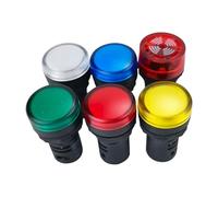 Voyant lumineux ND16-22DS 220 V 380 V CA CC 24 V 36 V 12 V 48 V(RED,AC DC 36V)