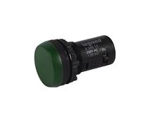 Voyant monobloc avec LED intégrée - vert - 230V