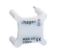 Hager Voyant pour interrupteur Gallery WXA692 230 V Blanc