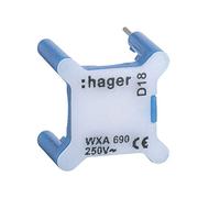 Voyant pour interrupteur gallery 230V bleu Hager WXA690