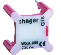 Voyant pour interrupteur gallery 230V rouge Hager WXA691