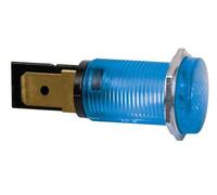 Voyant rond 14mm 220v bleu