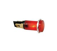 Seder 142989 14 mm rond LED Indicateur de puissance, 220 V, Rouge