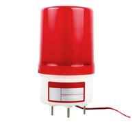 Voyant Rotatif Industriel À LED, Feu de Signalisation Rotatif Électrique D'urgence 12 V 24 V, 110 V 220 V, Rouge, Avec Buzzer/silencieux, Bleu, Vert, Jaune(Red With Sound,220V)