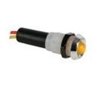 Voyant - Velleman - led jaune 12V - boitier chrome G