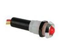 Perel Tools – Lampe de signal 139223 LED 24 V, boîtier ABS chromé, rouge