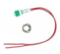 Voyant Vert Ø 10mm + Cable + Ecrou Pour Congelateur - D342065