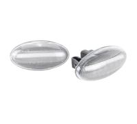 Voyants Latéraux Compatible Avec Citroen Pour C-Elysee 2012-2020 Pour Berlingo 2002-2020 Pour Spacetourer 2016-2020 Feu Position Latéral Voiture Clignotant(White,Normal)