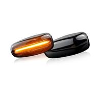 Voyants Latéraux Compatible Avec Vw Pour Lt 1996 1997 1998 1999 2000 2001 2002 2003 2004 2005 Feux Position Latéraux Clignotants Répétiteurs A2028201621(Black,NO Dynamic)