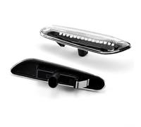 Voyants Lumineux Pour BMW E90 E91 E92 E93 E60 E87 E82 E46 LED Feux Position Latéraux Dynamiques Clignotants Indicateur Séquentiel Voiture Clignotant Lampe Clignotant Voiture À Led(Socket 2 white)