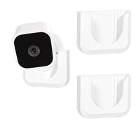 Voyaux Lot de 2 supports muraux adhésifs pour mini caméra d'intérieur Blink, sans perçage, sans vis, décoration sans dommages, facile à installer