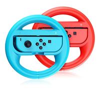 VOYEE Lot de 2 volants compatibles avec Mario Kart 8 Deluxe, Joycon Controller Racing