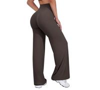 VOYJOY Legging Droit pour Femme, Jambe Large, 73,7 cm, 80 cm, 83,8 cm | Taille haute, doux comme du beurre, yoga d'entraînement pour femme