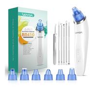 VOYOR Aspirateur Points Noirs, Extracteur Points Noirs Visage avec 6 Têtes