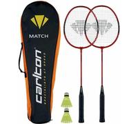 Voyou Carlton Match Ensemble de badminton pour 2 joueurs 2x balles, 1x sac de transport 13016376