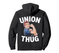 Voyou syndical syndical Sweat à Capuche