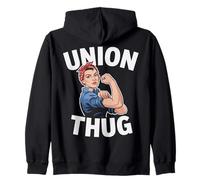 Voyou syndical syndical Sweat à Capuche