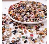 Voyyphixa 1000 Pièces Gravier Coloré pour Aquarium Roches pour la Décoration des Aquariums pour Les Galets D'aménagement Paysager et Les Pierres Décoratives pour Allées, Jardins et Intérieurs