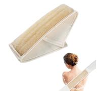 Voyyphixa Éponge Luffa Naturelle Luffa Épurateur Exfoliant Sangle Lave Dos Loofah Exfoliating Sponges Scrubbers Éponge Loofah Douche Réutilisable pour Hommes Femmes (1 pcs)