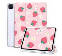 Vozehui Étui pour iPad Pro 11" 2022/2021/2020/2018, étui de protection à trois volets avec veille/réveil automatique