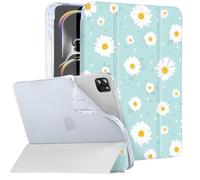 Vozehui pour iPad Pro 11 Pouces Coque 2024 iPad Pro 11 (M4 5ème Génération) Coque avec Porte Crayon, Amovible Magnétique Slim Stand Hard Back Shell Coque pour iPad Pro 2024 Coque 11"