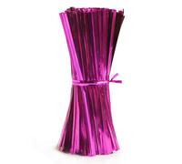 Vozlac Twist liens pour les sacs de friandises 750 PCUS CAKE POPS TIES 3,94 """" (violet)