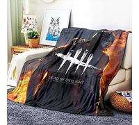 VOZMIO Dead by Daylight Couverture De Lit De Couverture Douce Chaude en Flanelle De Haute Qualité Adaptée à Lacouverture De Climatisation Couverture Bébé Plaids en Flanelle (40x60in(100x150cm))