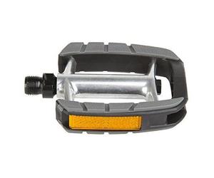 Vp Comp Pédale Antidérapant Corps En Aluminium, Noir/Argent, Taille Unique Multicolore