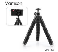 VP414A - Vamson Mini trépied pour smartphone trépied Flexible support de téléphone portable support d'agrafe pour GoPro Hero 9 8 7 6 5 4 3 + 2 1 pour yi VP414
