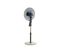 Bimar VP455T Ventilateur sur Pied avec Hauteur Réglable(max 147cm),Ventilateur Silencieux avec Commandes Electroniques Soft Touch, Minuteur,Hélice Ø40 cm avec 5 Lames,Moteur 60W,Oscillation Dx-Sx 90°